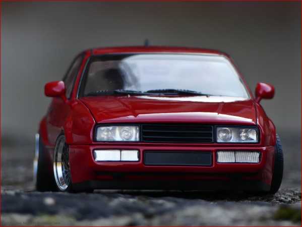 1:18 VW Corrado VR6 "Tornado RED Edition" + Alufelgen inkl. OVP